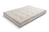 Materac 200x200 naturalny z wełną, kokosem i 2x lateks - Futon Pascall Comfort Wool Kedro Len