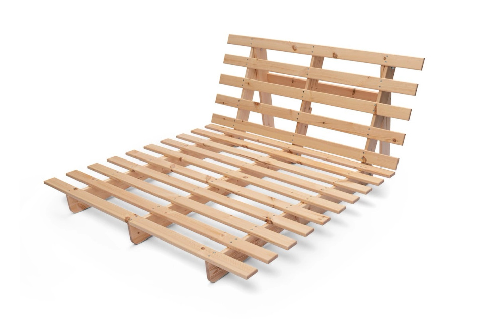 Sofa ogrodowa 140x200 rozkładana - Freedom Classic - Pascall Futon Marron Light