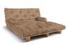 Sofa rozkładana 180x200 - Slim Basic Classic - Pascall Futon Beżowy