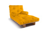 Sofa rozkładana 90x200 - Slim Exclusive Classic - Pascall Futon Miodowy