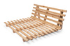 Sofa rozkładana 180x200 - Slim Exclusive Classic - Pascall Futon Butelkowa Zieleń