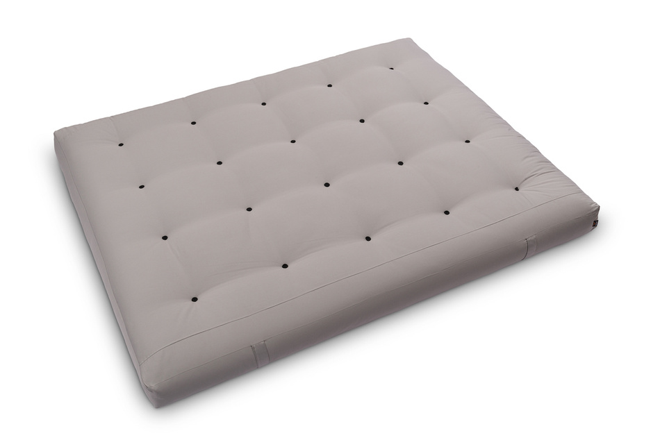 Materac 160x200 - Futon Hybrid Pocket H3 - Pascall Szary