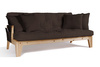 Sofa rozkładana 200 cm - Sakura - Pascall Futon Brązowy