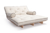 Sofa rozkładana 140x200 - Slim Exclusive Kedro Classic  - Pascall Futon Len