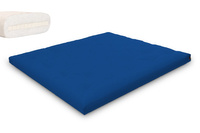 Materac 180x200 naturalny z lateksem - Futon Pascall Slim Latex Modrakowy