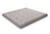 Materac 200x200 naturalny z lateksem i 2x kokosem - Futon Pascall Comfort Relax Hard Szary