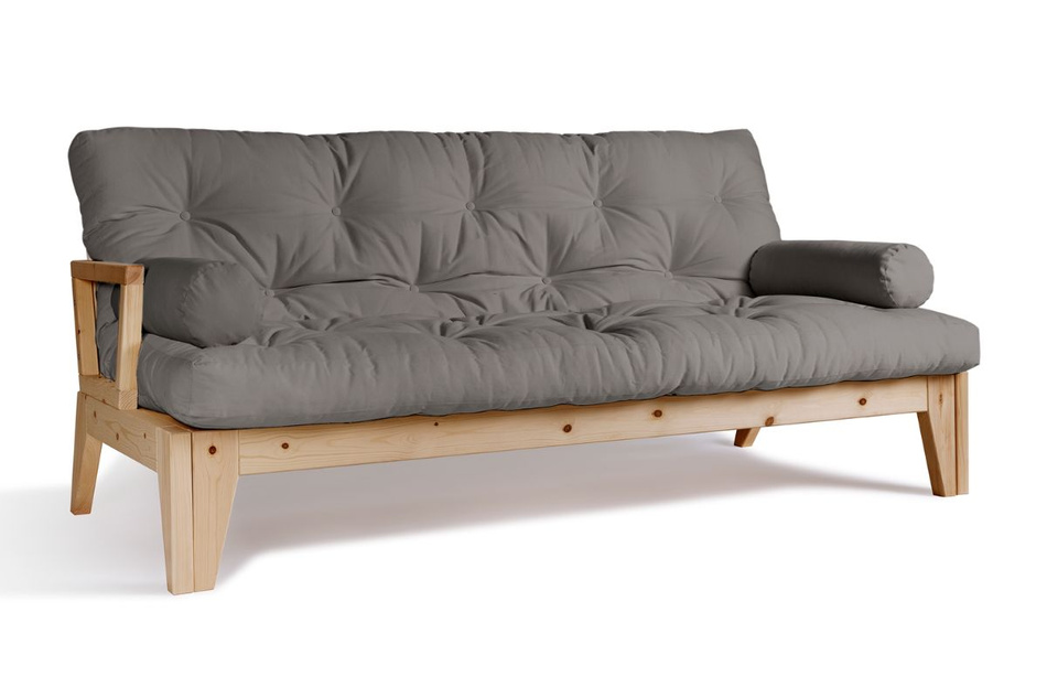 Sofa rozkładana 200 cm - Sakura - Pascall Futon Szary