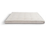 Materac 160x200 naturalny z kokosem - Futon Pascall Medium Coco Kedro Len