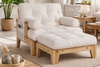 Fotel Sakura - Pascall Futon Modrakowy