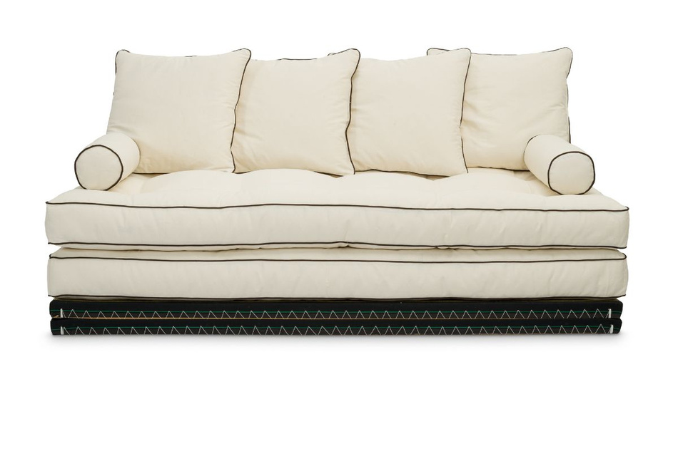 Sofa Tatami Medium Duo Coco Kedro 80x200 - Pascall Futon Ecru