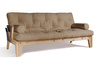 Sofa rozkładana 200 cm - Sakura - Pascall Futon Beżowy