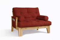 Fotel Sakura - Pascall Futon Ceglany