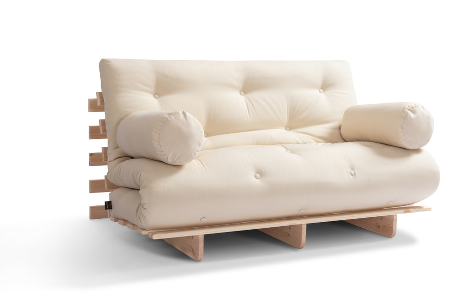 Zestaw ogrodowy 120x200 rozkładany - Freedom Classic - Pascall Futon Beżowy