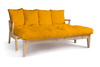 Sofa rozkładana 200 cm - Sakura - Pascall Futon Miodowy