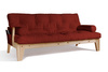 Sofa rozkładana 200 cm - Sakura - Pascall Futon Ceglany