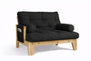 Fotel Sakura - Pascall Futon Czarny