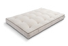 Materac 120x200 naturalny z lateksem i 2x kokosem - Futon Pascall Comfort Relax Hard Kedro Len