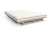Sofa rozkładana 120x200 - Slim Exclusive Kedro Classic  - Pascall Futon Ecru