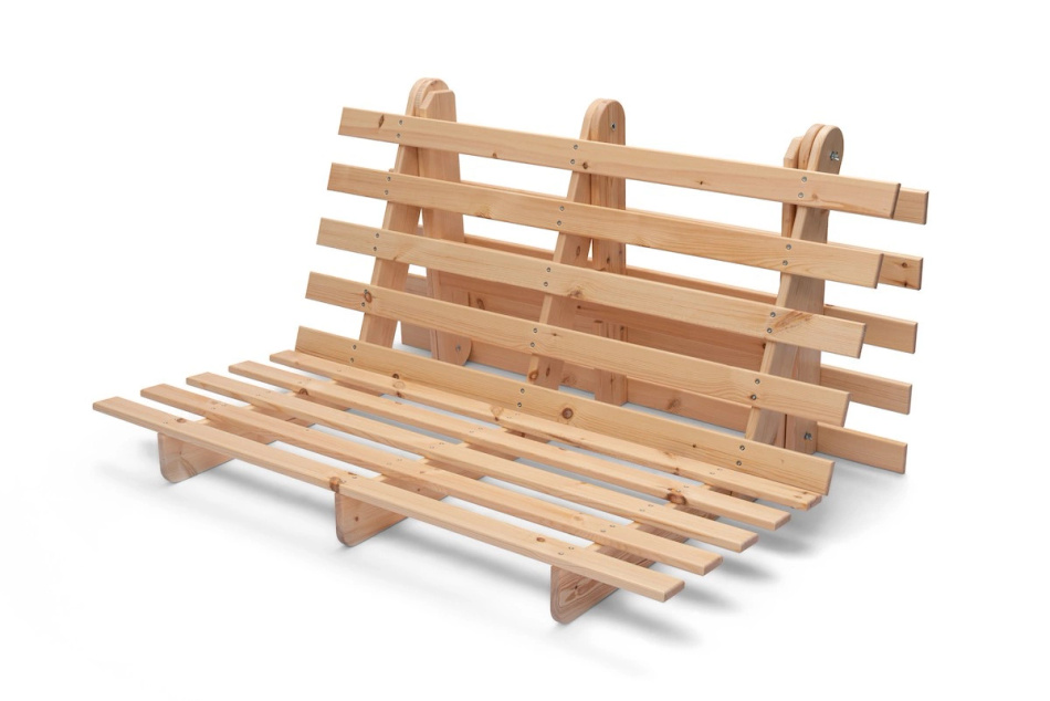 Sofa ogrodowa 140x200 rozkładana - Freedom Classic - Pascall Futon Marron