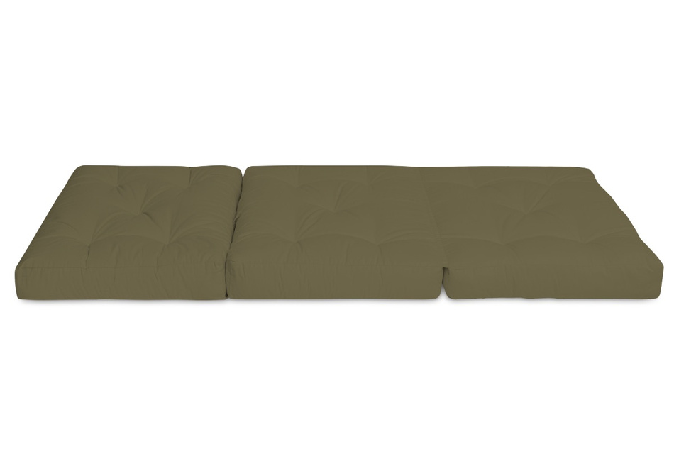 Materac Składany 90x200 - Futon Pascall Flex Natural Khaki
