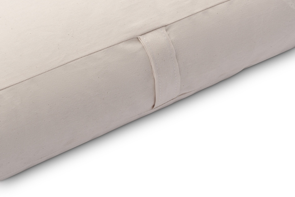 Materac 160x200 naturalny z lateksem - Futon Pascall Slim Duo Latex Modrakowy