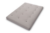 Materac 140x200 naturalny z lateksem - Futon Pascall Comfort Trio Latex Wool Szary
