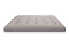Materac 160x200 naturalny z lateksem i 2x kokosem - Futon Pascall Comfort Relax Hard Szary