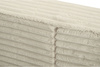 Sofa rozkładana flexio 140x200 - Pascall - sztruksowy Kremowy