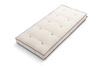 Materac 90x200 naturalny z lateksem - Futon Pascall Medium Latex Kedro Ecru