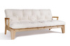 Sofa rozkładana 200 cm - Sakura - Pascall Futon Ecru