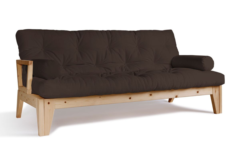 Sofa rozkładana 200 cm - Sakura - Pascall Futon Brązowy