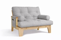 Fotel Sakura - Pascall Futon Gołębi Popiel