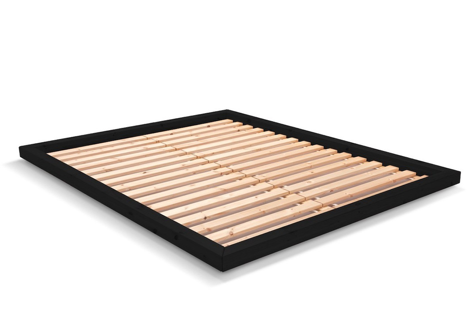 Pascall Łóżko Drewniane 200x200 - Zen Black