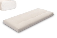 Materac 90x200 naturalny - Futon Pascall Comfort Natural Ecru