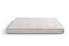 Materac 120x200 naturalny z wełną, kokosem i 2x lateks - Futon Pascall Comfort Wool Kedro Len