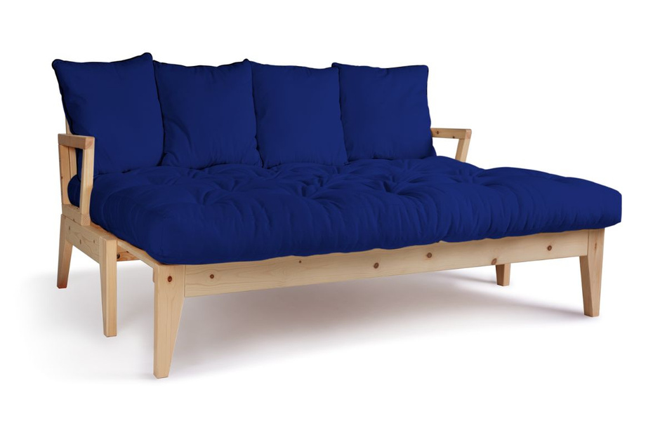 Sofa rozkładana 200 cm - Sakura - Pascall Futon Modrakowy