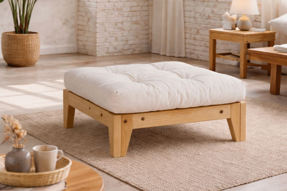 Podnóżek Sakura - Pascall Futon Ecru