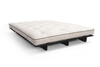 Sofa rozkładana 140x200 - Slim Exclusive Kedro Black  - Pascall Futon Len