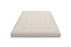 Materac 120x200 naturalny z lateksem - Futon Pascall Slim Duo Latex Ecru
