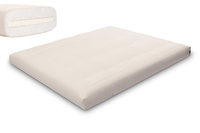 Materac 160x200 naturalny z lateksem - Futon Pascall Medium Latex Ecru