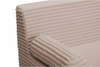 Sofa rozkładana flexio 140x200 - Pascall - sztruksowy Beżowy