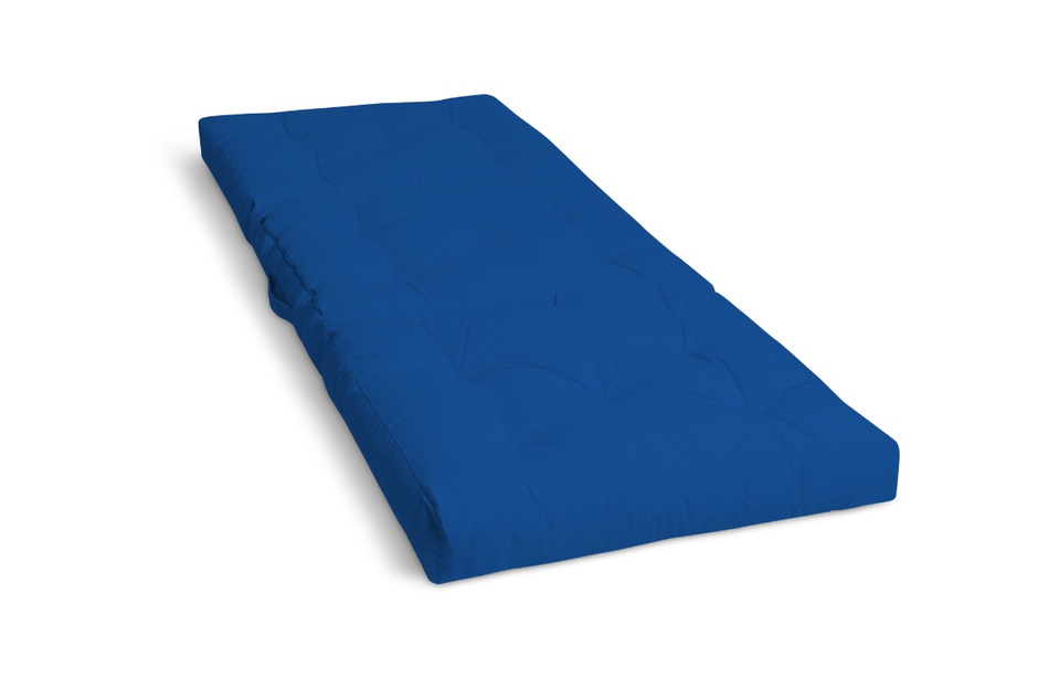 Materac Składany 80x200 - Futon Pascall Flex Natural Modrakowy
