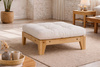 Podnóżek Sakura - Pascall Futon Modrakowy