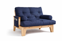 Fotel Sakura - Pascall Futon Granatowy
