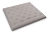 Materac 180x200 naturalny z lateksem - Futon Pascall Slim Duo Latex Szary