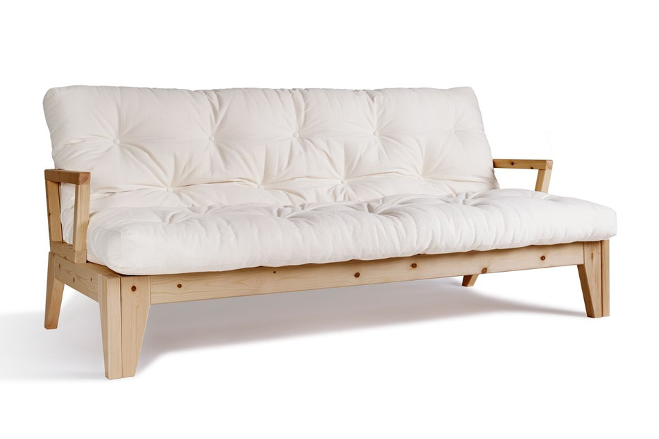 Sofa rozkładana 200 cm - Sakura - Pascall Futon Ecru