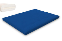 Materac 160x200 naturalny z lateksem - Futon Pascall Slim Latex Modrakowy