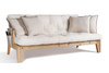 Sofa rozkładana 200 cm - Sakura - Pascall Futon Ecru