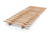 Sofa ogrodowa 90x200 rozkładana - Freedom Classic - Pascall Futon Gris