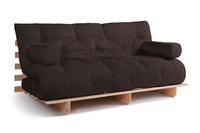 Sofa rozkładana 180x200 - Slim Basic Classic - Pascall Futon Brązowy